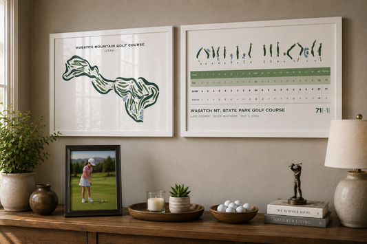 Custom Golf Course Scorecard