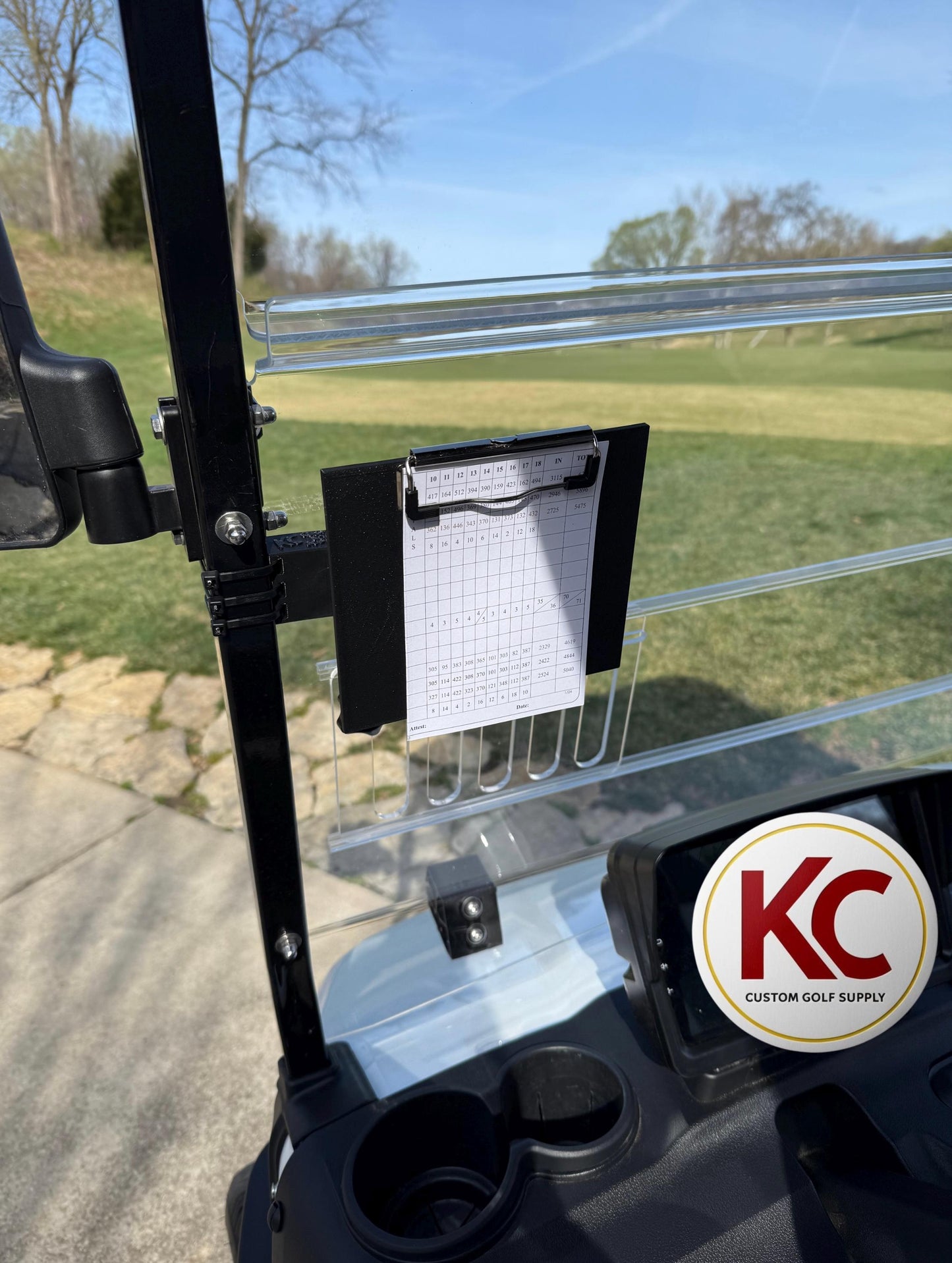 Scorecard Clipboard and Mount