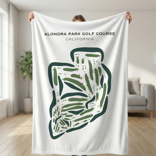 Alondra Park Golf Course, California - Printed Golf Courses