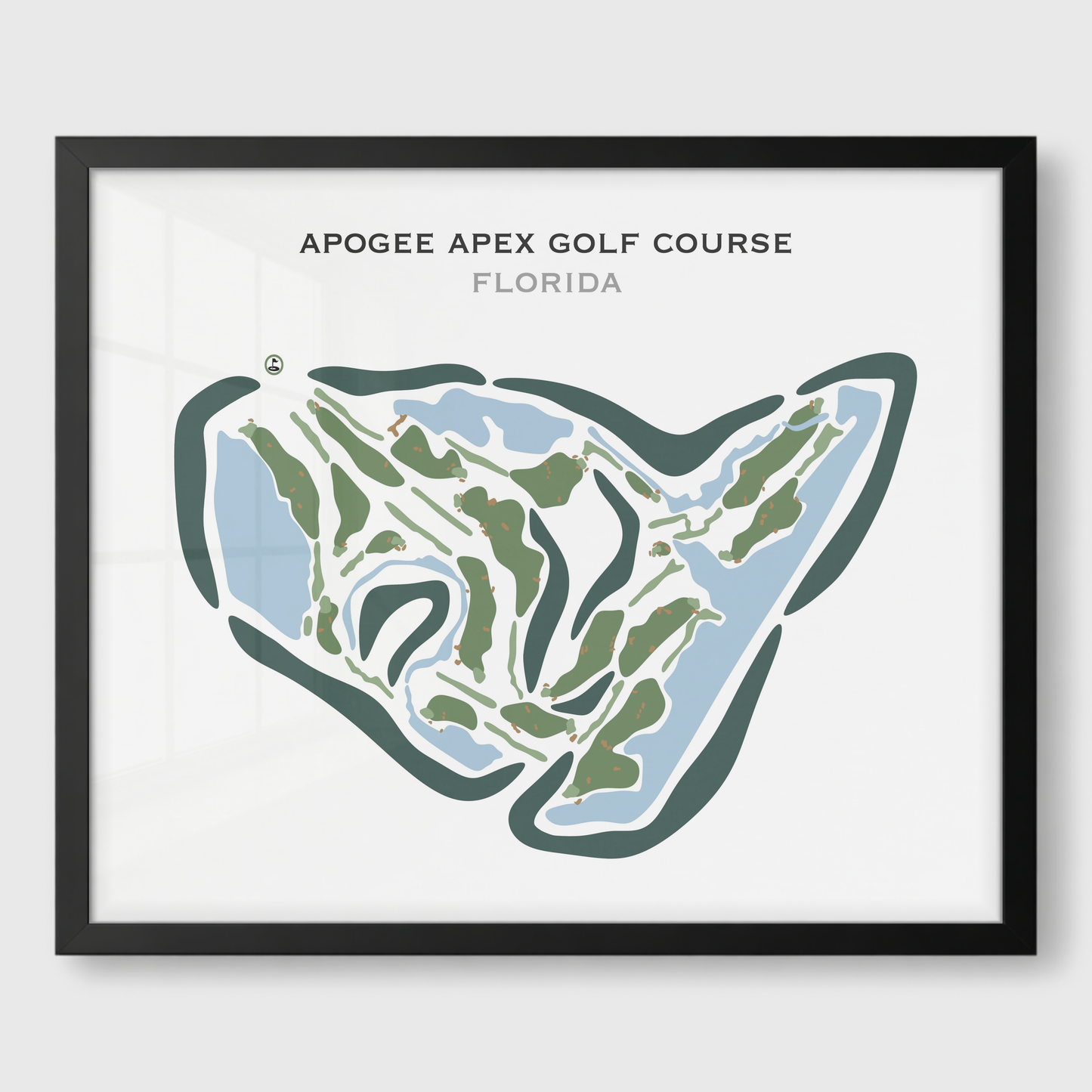 Apogee Apex Golf Course, Florida - Printed Golf Courses
