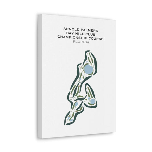 Arnold Palmer Bay Hill Club - Championship Course, Florida - Printed Golf Courses