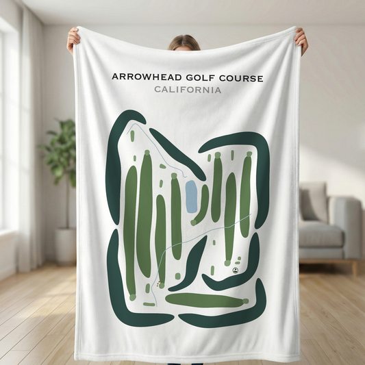 Arrowhead Golf Course, California - Printed Golf Courses