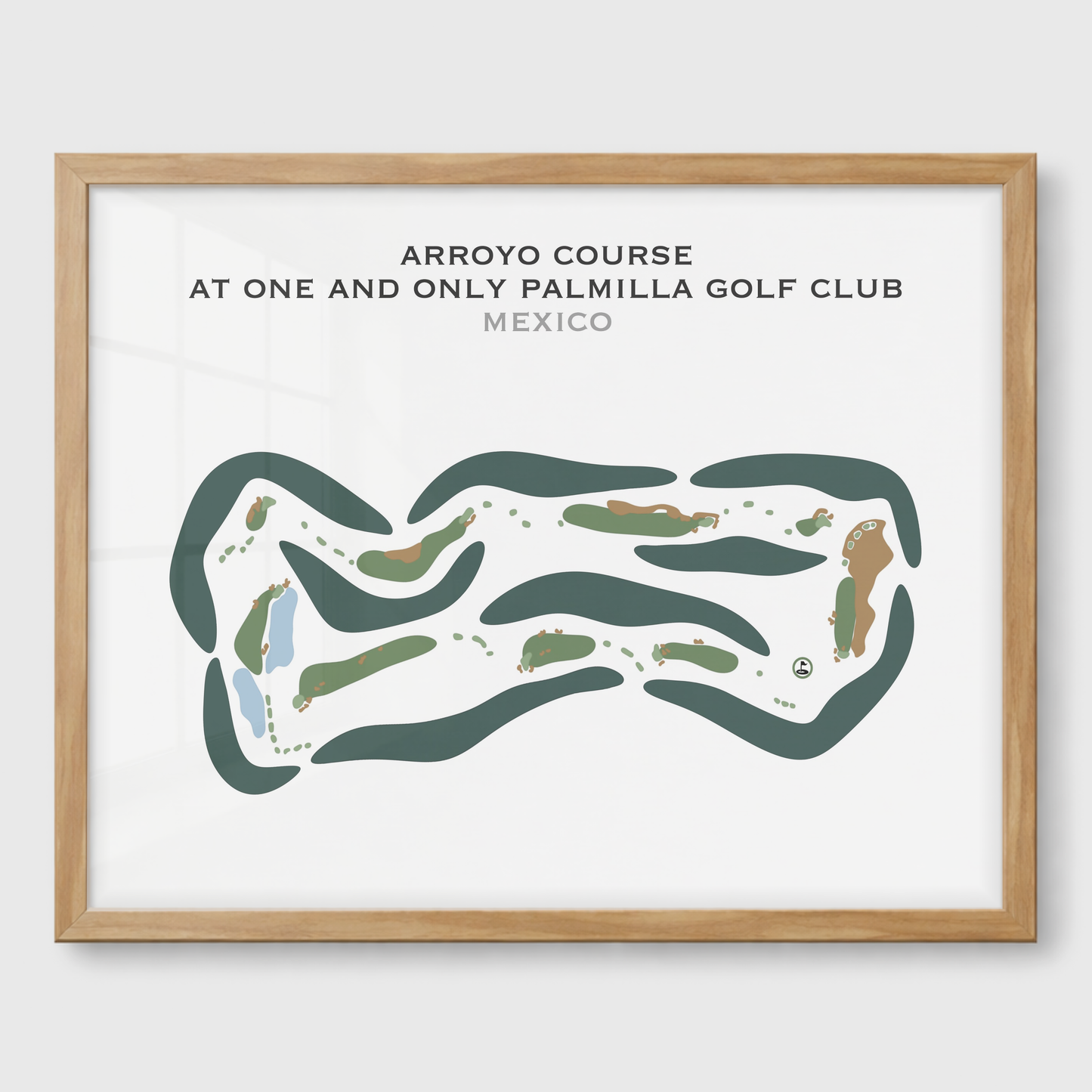 Arroyo Course at One and Only Palmilla Golf Club, Mexico - Printed Golf Courses