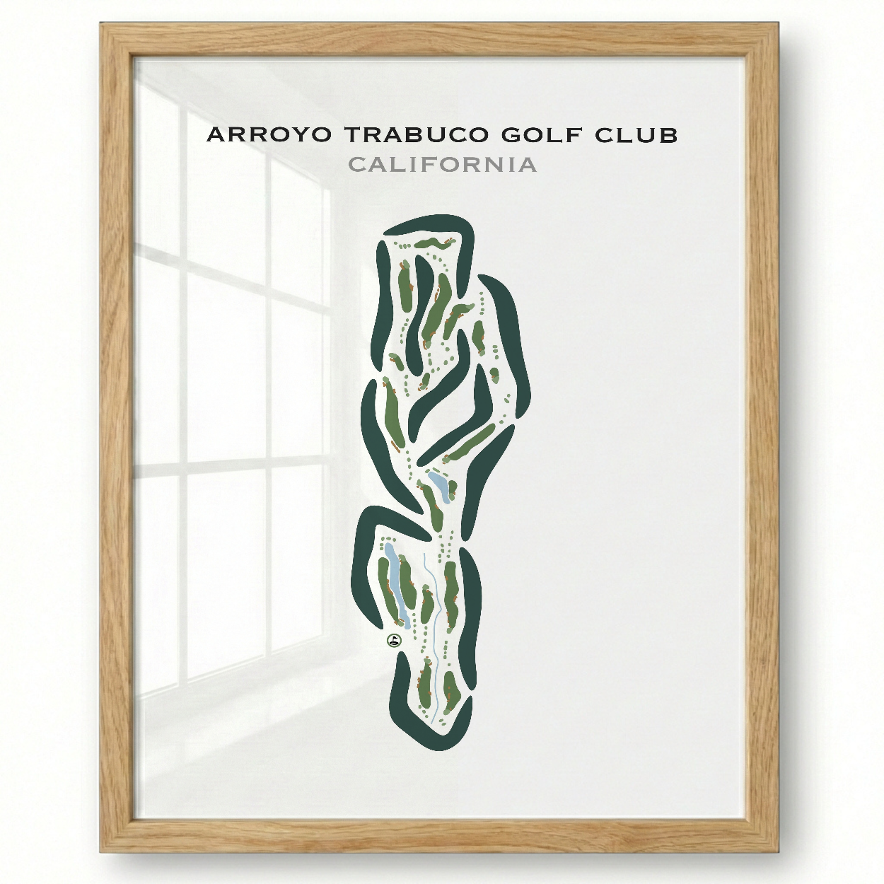 Arroyo Trabuco Golf Club, California - Printed Golf Courses