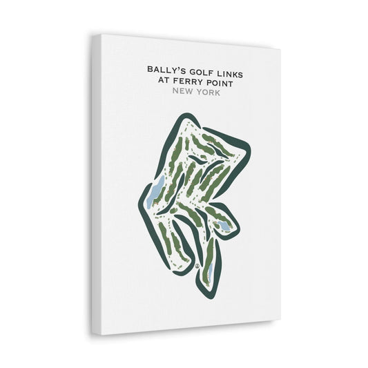 Bally's Golf Links at Ferry Point, New York - Printed Golf Courses