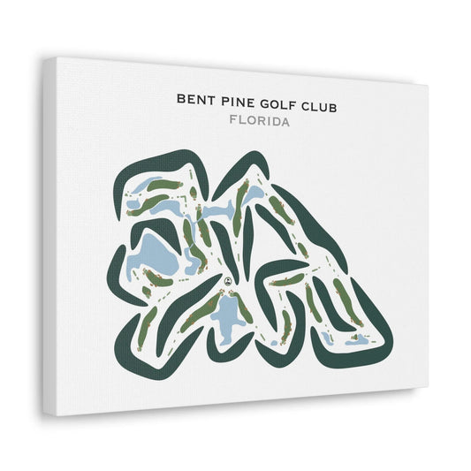 Bent Pine Golf Club, Florida - Printed Golf Courses