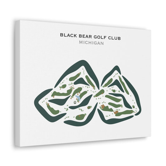 Black Bear Golf Club, Michigan - Printed Golf Courses