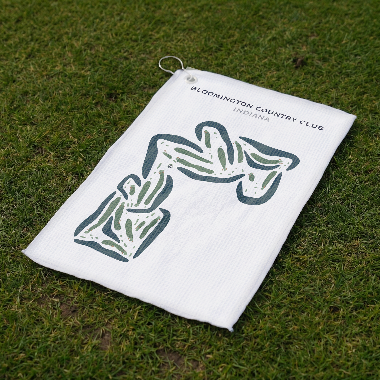 Bloomington Country Club, Indiana - Printed Golf Courses