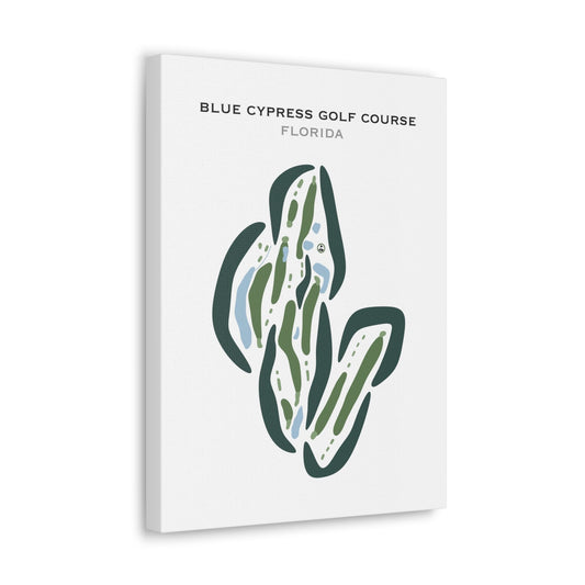 Blue Cypress Golf Course, Florida - Printed Golf Courses