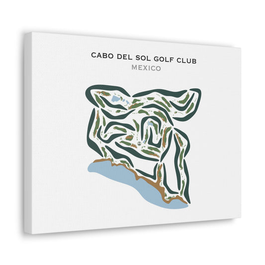 Cabo Del Sol Golf Club, Mexico - Printed Golf Courses