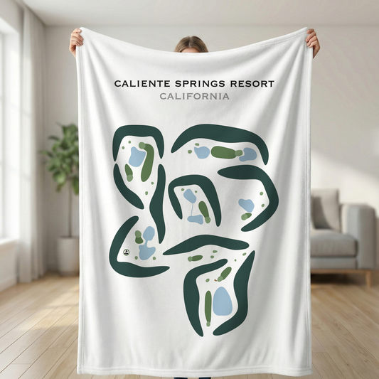 Caliente Springs Resort, California - Printed Golf Courses