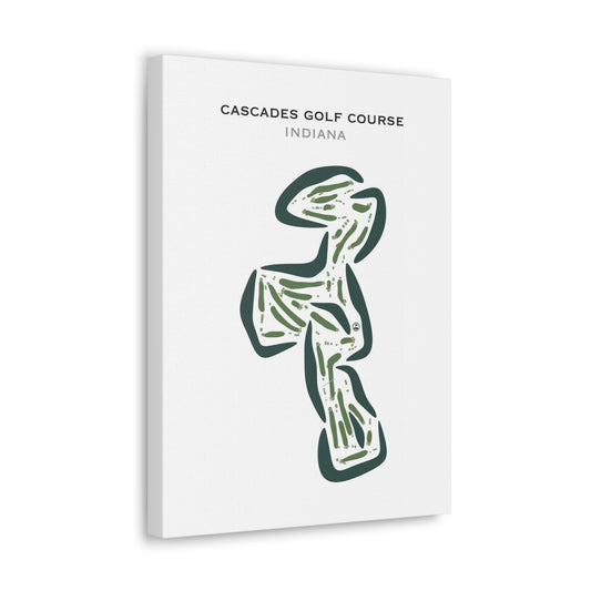 Cascades Golf Course, Indiana - Printed Golf Courses