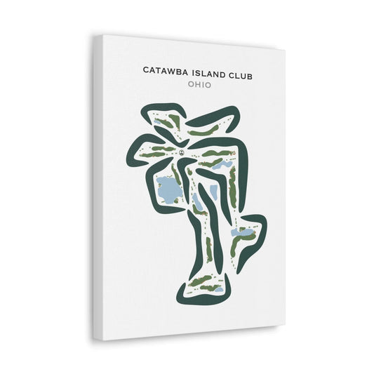 Catawba Island Club, Ohio - Printed Golf Courses