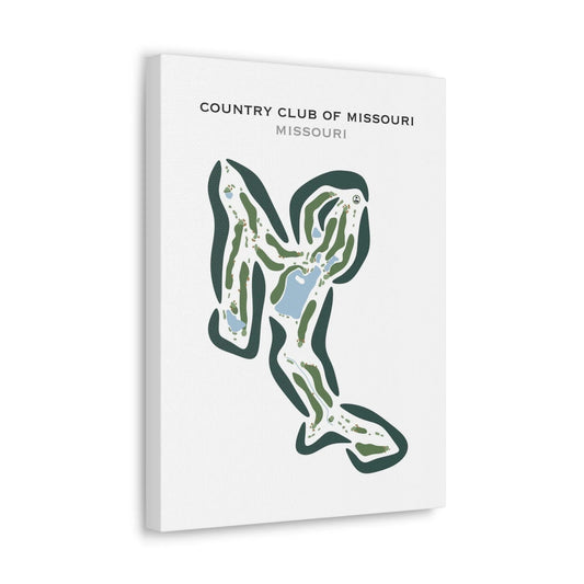 Country Club of Missouri, Missouri - Printed Golf Courses