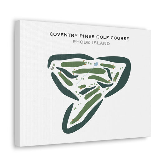 Coventry Pines Golf Course, Rhode Island - Printed Golf Courses
