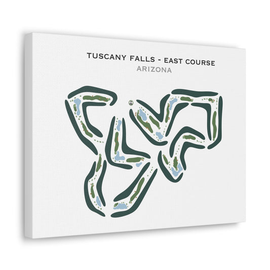 Tuscany Falls – East Course, Arizona - Printed Golf Courses