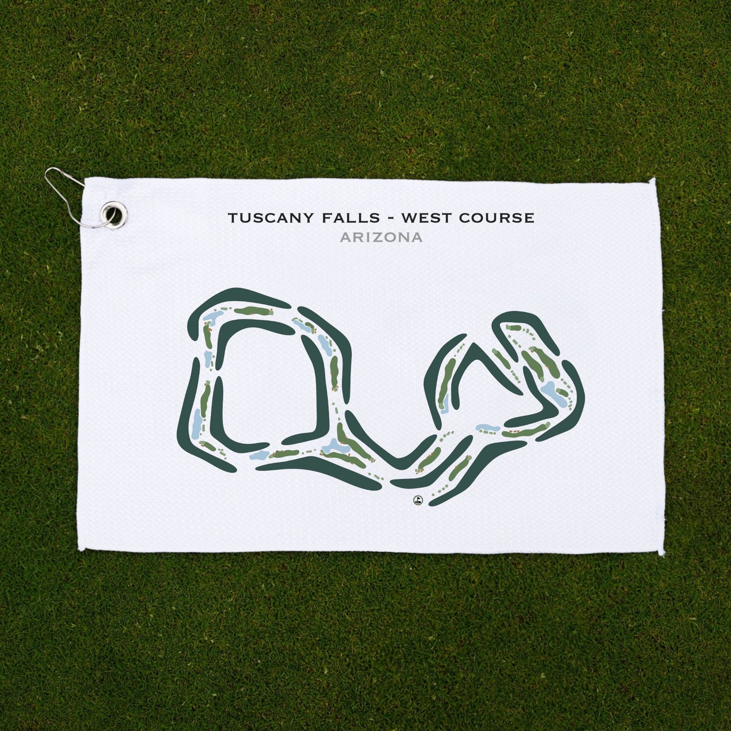 Tuscany Falls – West Course, Arizona - Printed Golf Courses