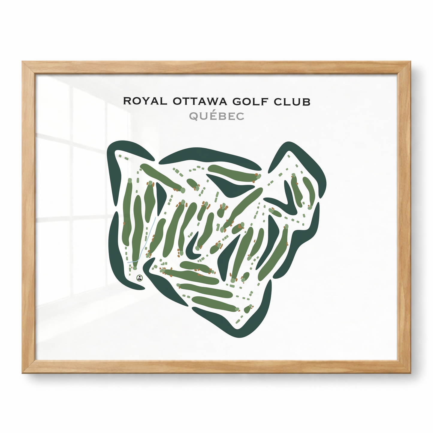 Royal Ottawa Golf Club, Quebec, Canada - Printed Golf Courses