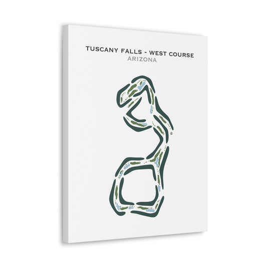 Tuscany Falls – West Course, Arizona - Printed Golf Courses
