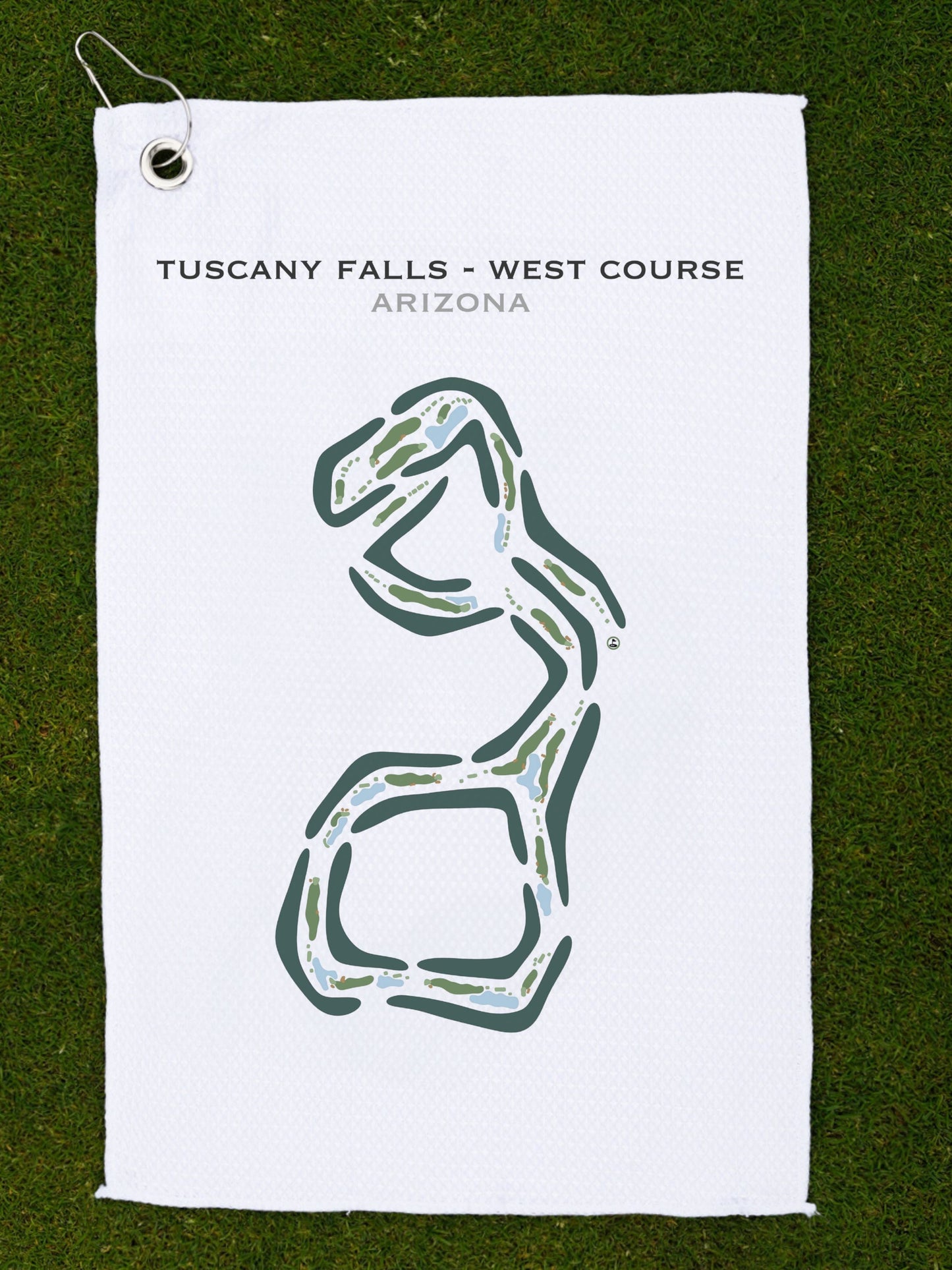 Tuscany Falls – West Course, Arizona - Printed Golf Courses