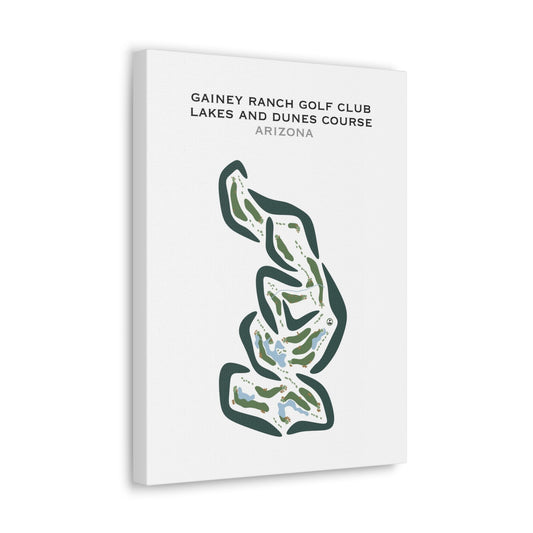 Gainey Ranch Golf Club, Arizona - Printed Golf Courses