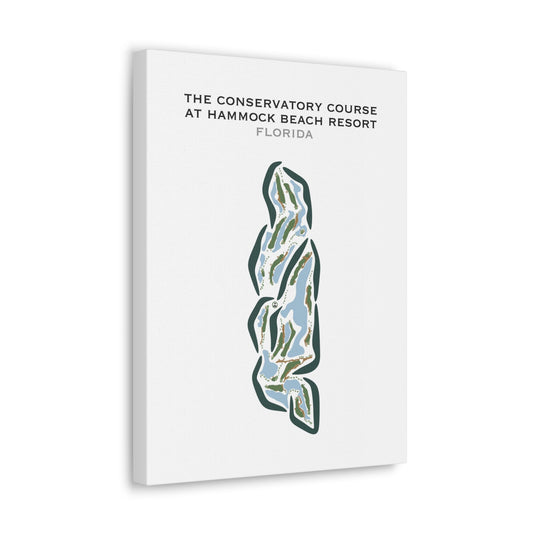 The Conservatory Course at Hammock Beach Resort, Florida - Printed Golf Courses