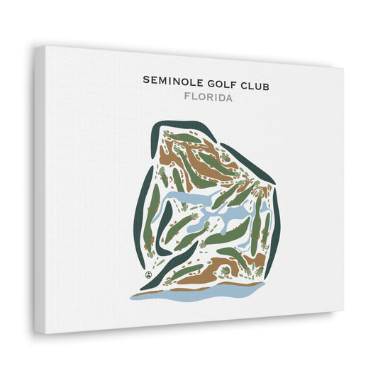 Seminole Golf Club, Florida (Landscape) - Printed Golf Courses