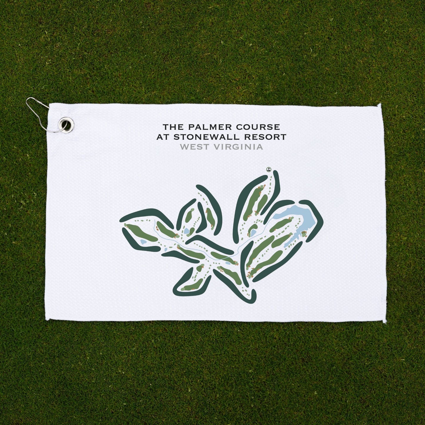 The Palmer Course At Stonewall Resort, West Virginia - Printed Golf Courses