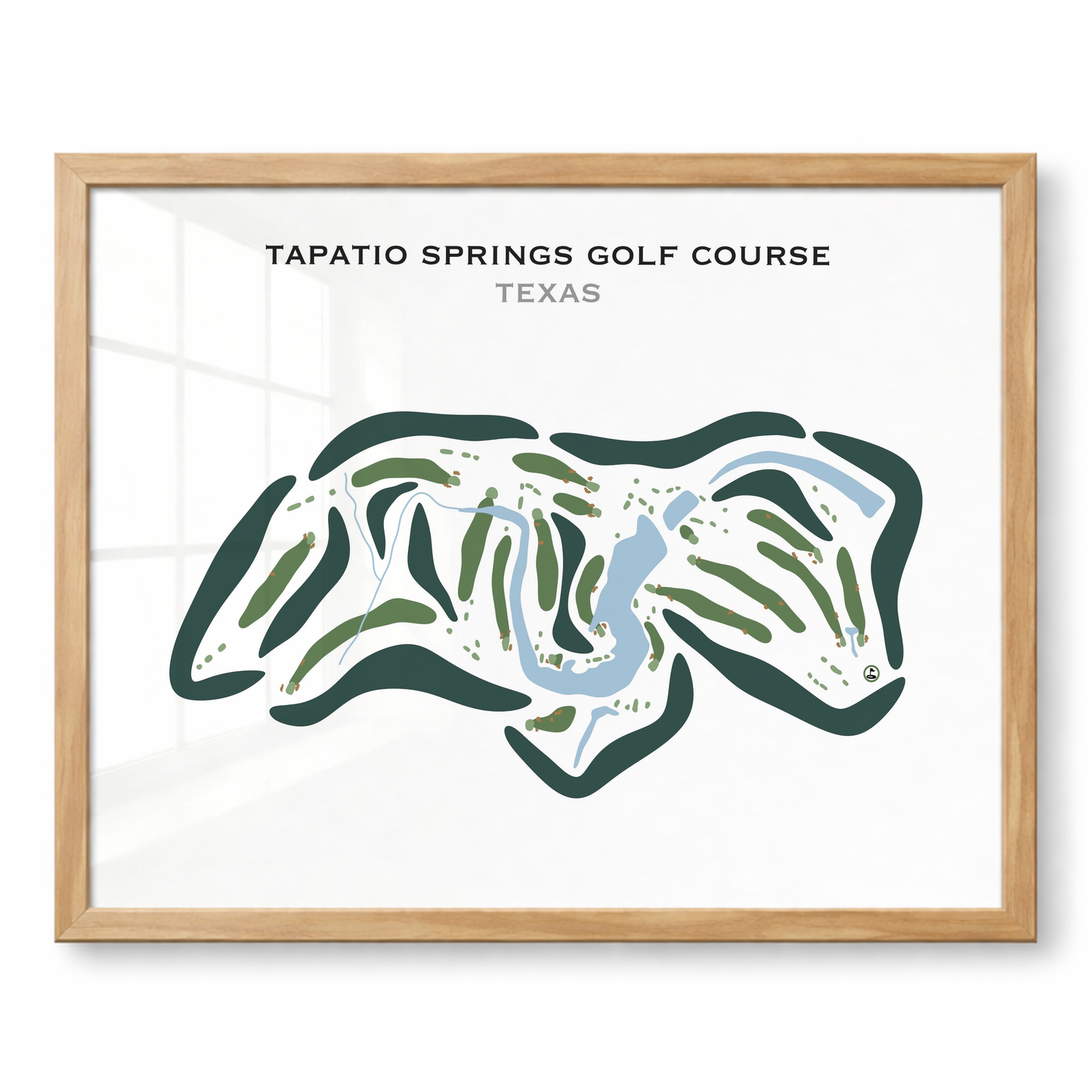 Tapatio Springs Golf Course, Texas - Printed Golf Courses
