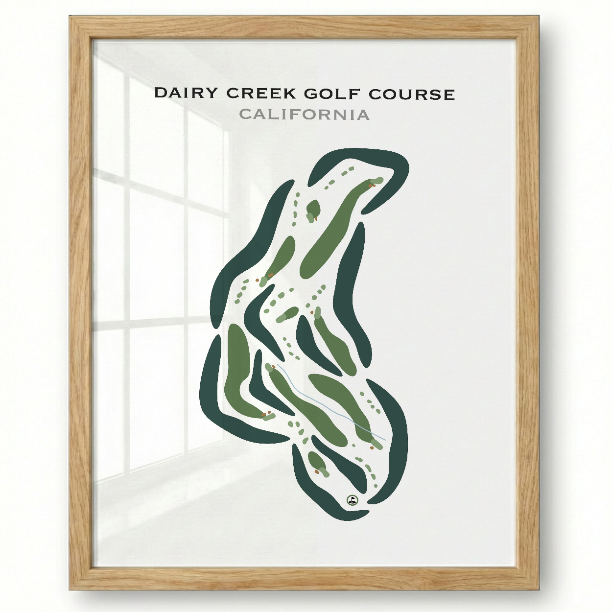 Dairy Creek Golf Course, California - Printed Golf Courses
