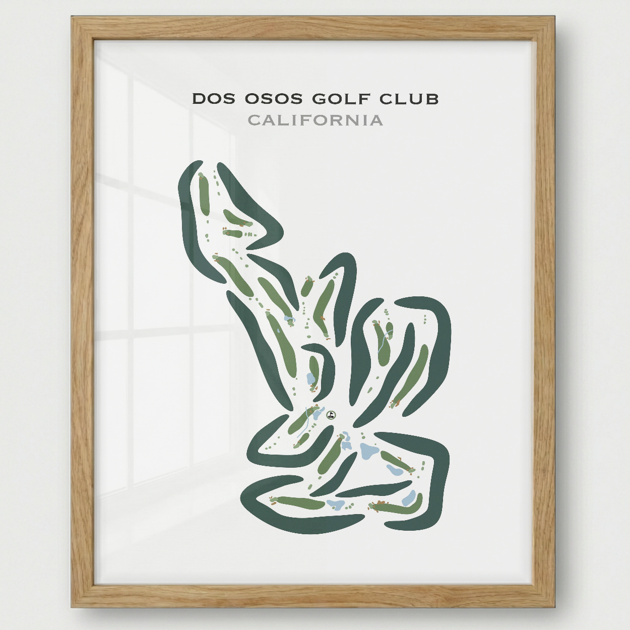 Dos Osos Golf Club, California - Printed Golf Courses
