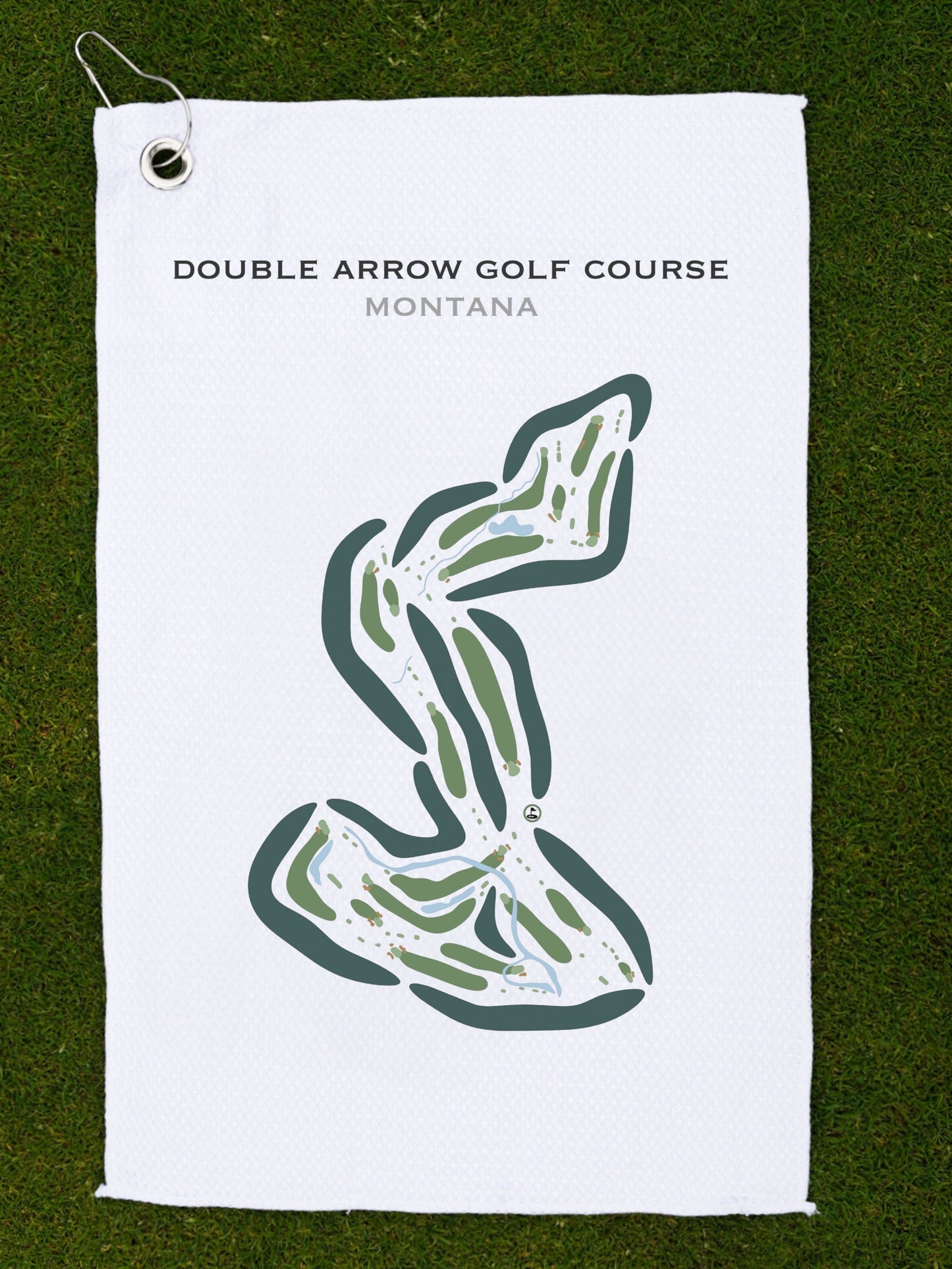Double Arrow Golf Course, Montana - Printed Golf Courses