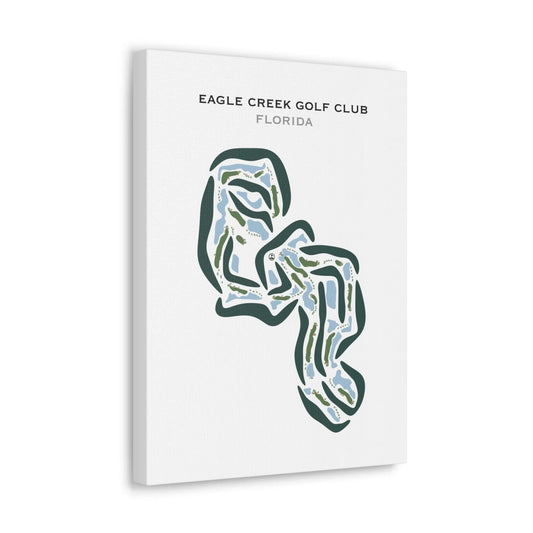 Eagle Creek Golf Club, Orlando, Florida - Printed Golf Courses