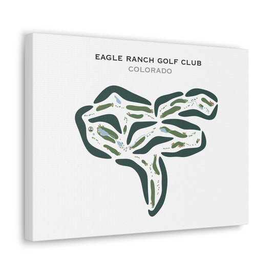 Eagle Ranch Golf Course, Colorado - Printed Golf Courses