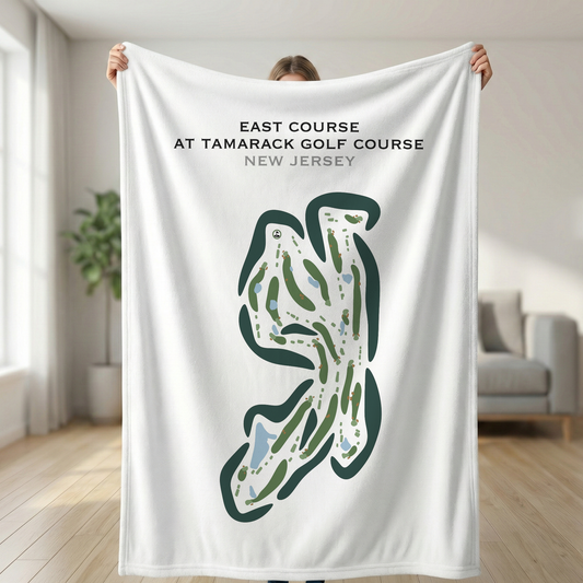 East Course at Tamarack Golf Course, New Jersey - Printed Golf Courses