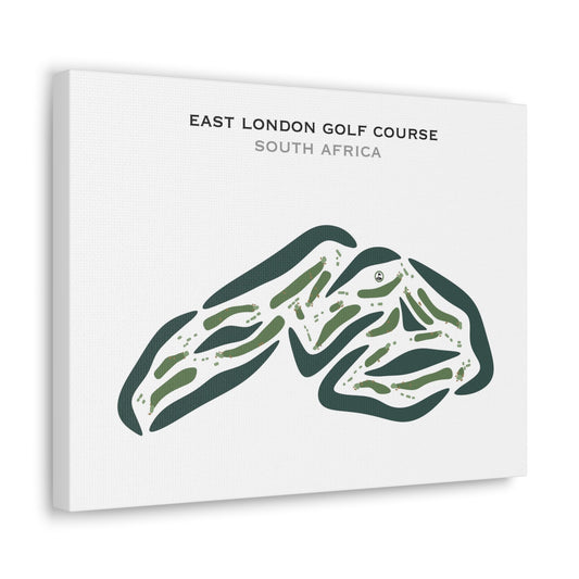 East London Golf Club, South Africa - Printed Golf Courses