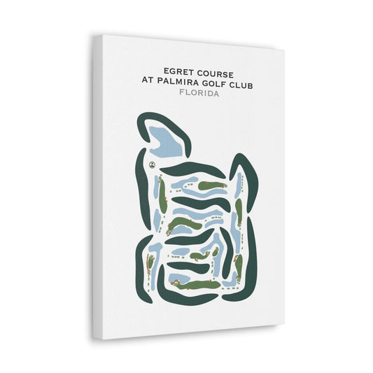 Egret Course at Palmira Golf Club, Florida - Printed Golf Courses
