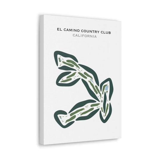 El Camino Country Club, California - Printed Golf Courses