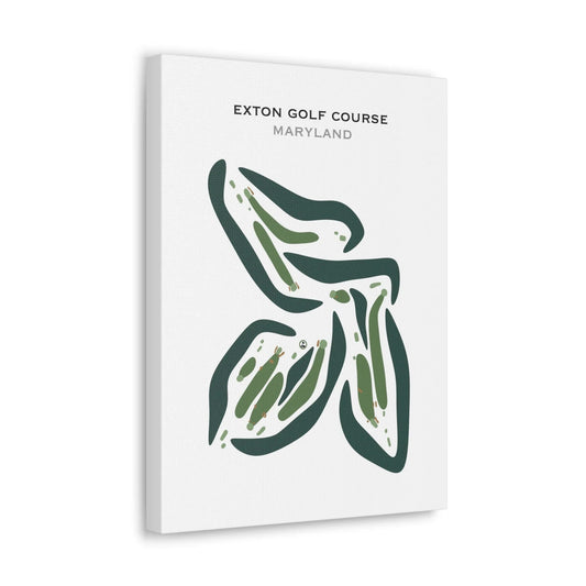 Exton Golf Course, Maryland - Printed Golf Courses