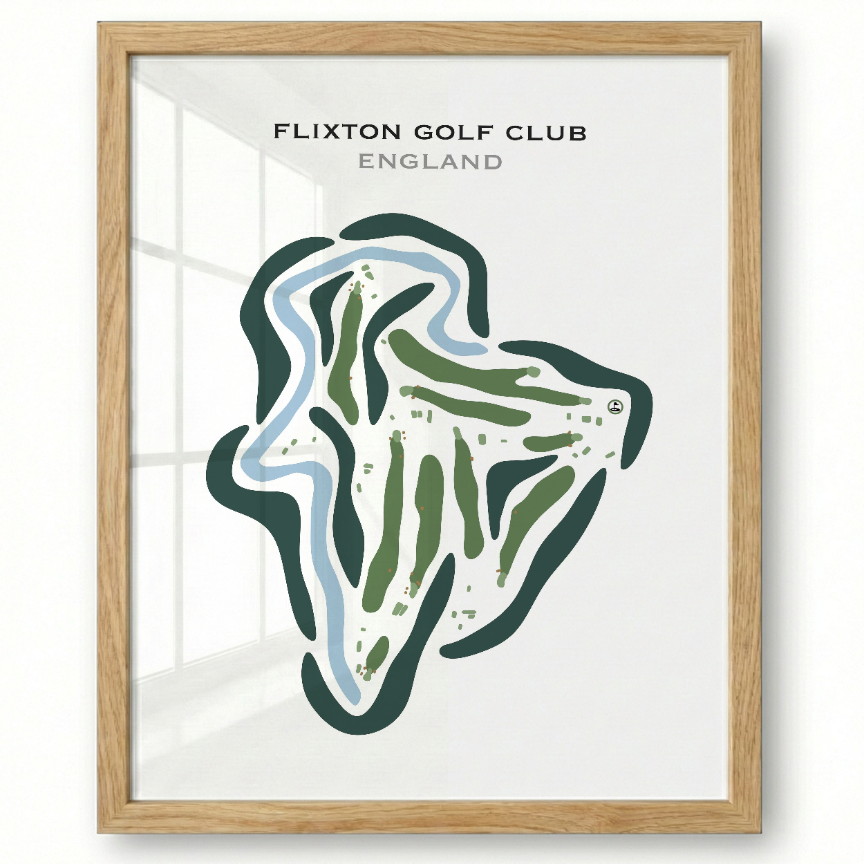 Flixton Golf Club, England - Printed Golf Courses
