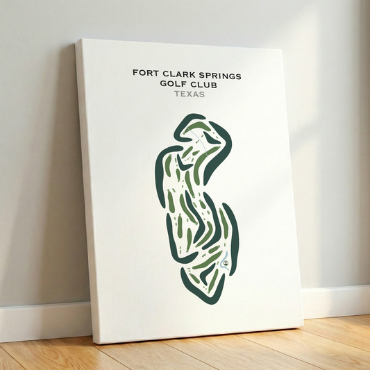 Fort Clark Springs Golf Club, Texas - Printed Golf Courses