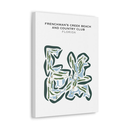 Frenchman's Creek Beach & Country Club, Florida - Printed Golf Courses