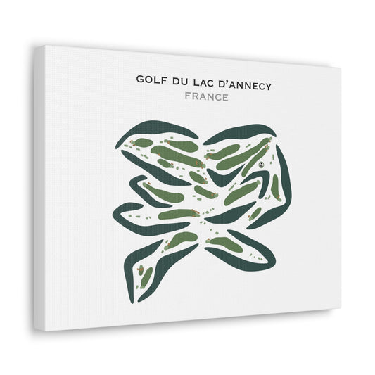 Golf du Lac d'Annecy, France - Printed Golf Courses