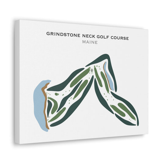 Grindstone Neck Golf Course, Maine - Printed Golf Courses