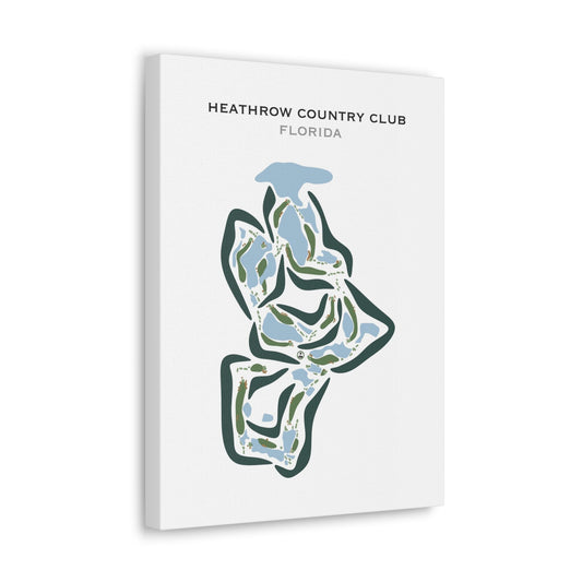 Heathrow Country Club, Florida - Printed Golf Courses