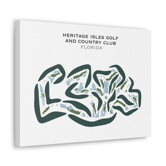 Heritage Isles Golf and Country Club, Florida - Printed Golf Courses