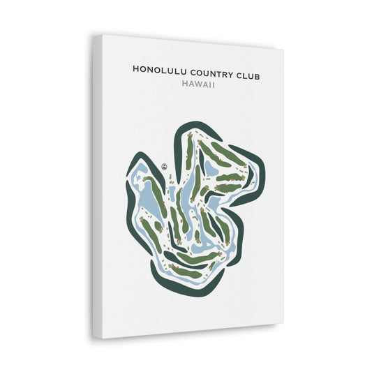 Honolulu Country Club, Hawaii - Printed Golf Courses
