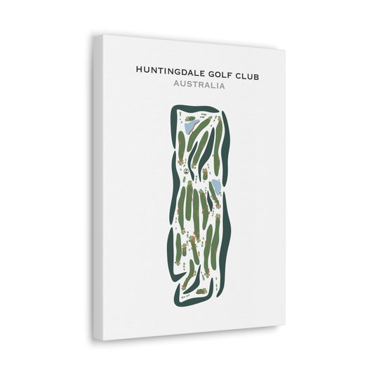 Huntingdale Golf Club, Australia - Printed Golf Courses