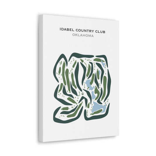 Idabel Country Club, Oklahoma - Printed Golf Courses