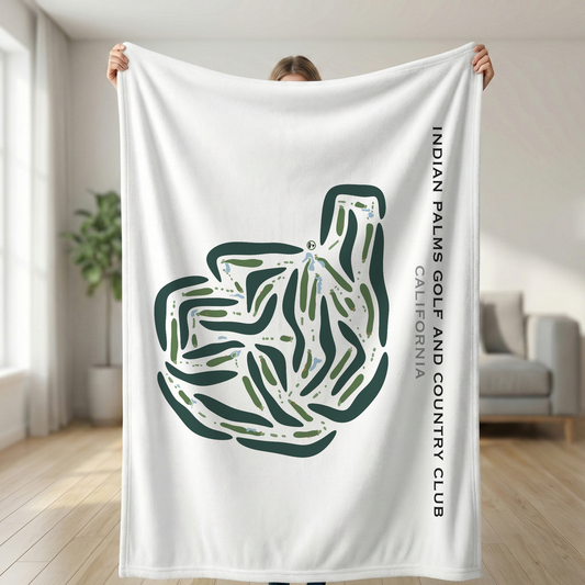 Indian Palms Golf & Country Club, California - Printed Golf Courses